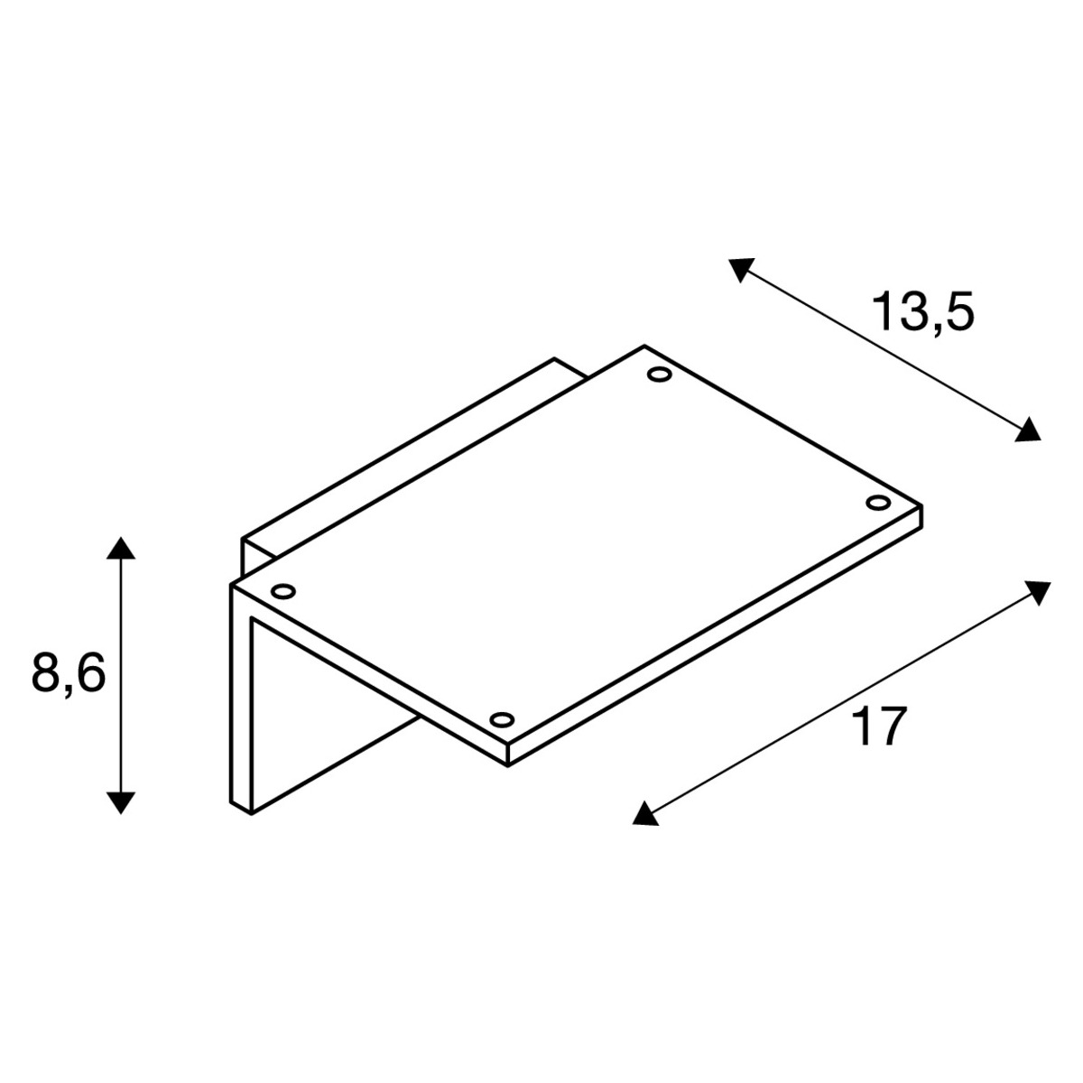 slv angoluxsensor rozmery