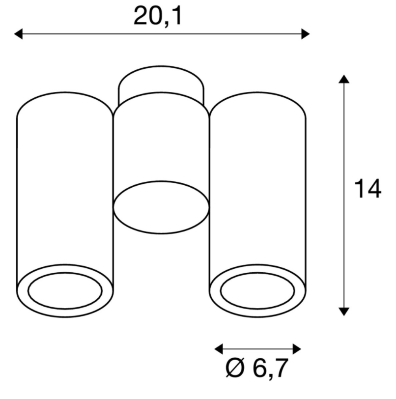 slv enola triple rozmery