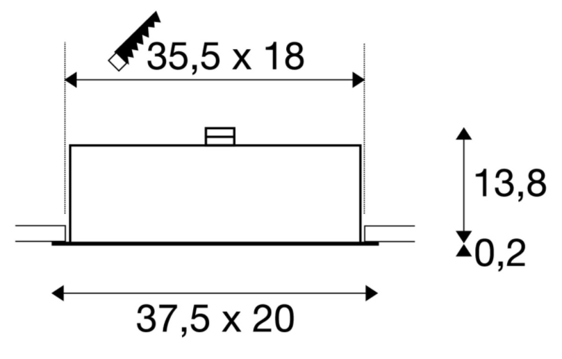 slv aixlight2 rozmery