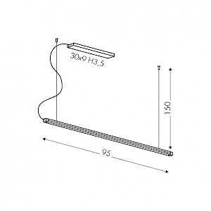 45216 7 teamitalia linea lieve bile svitidlo se svicenim dolu 21 led 3000k stmivatelne dali delka 95cm_rozmery_rozmery