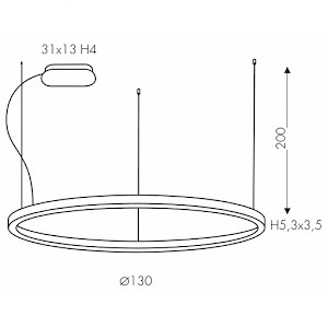 45312 7 teamitalia bellai home bile zavesne kruhove svitidlo 92 29w led 3000k prum 130cm_rozmery