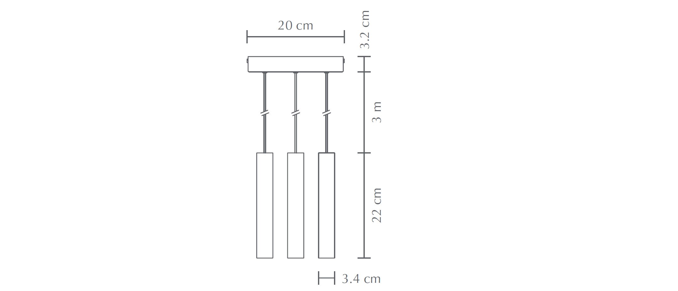 47502 11 umage chimes cluster 3 drevene zavesne svitidlo 3x led 2w 3000k prumer 20 cm prirodni dub_rozmery