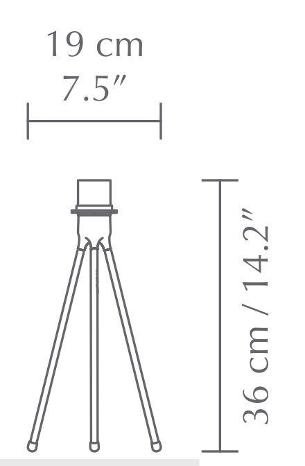 umage tripod 4021 rozmery