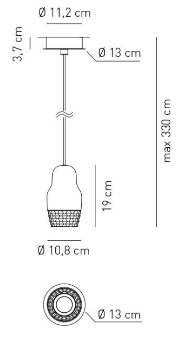 fedora, 10,8 rozmery