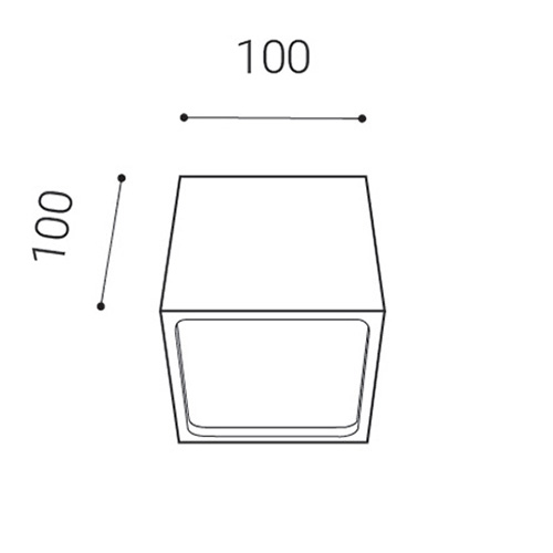 led2 cube rozmery
