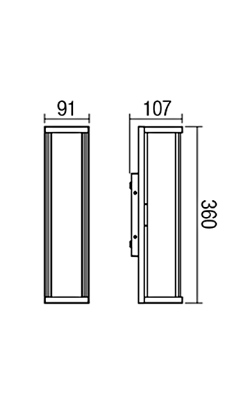 REDO 9104 rozmery