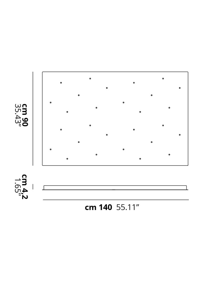 40335 3 studio italia design bila ctvercova rozeta pro max 28 zavesu 140x90cm_rozmery