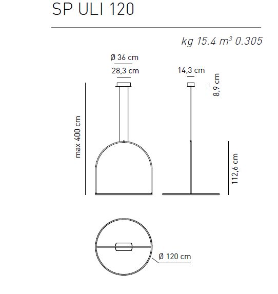 6474 5 axolight u light zavesne svitidlo 86 4w led 3000k rezava prum 120cm_rozmery