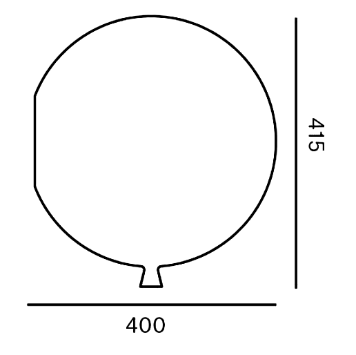 BRO PC00877 40cm rozmery