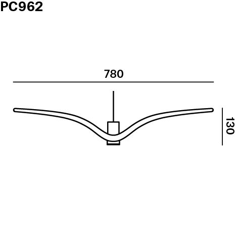 Brokis NightBirds PC962 rozmery