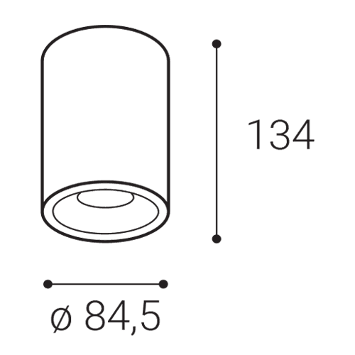 LED2 1150533 rozmery