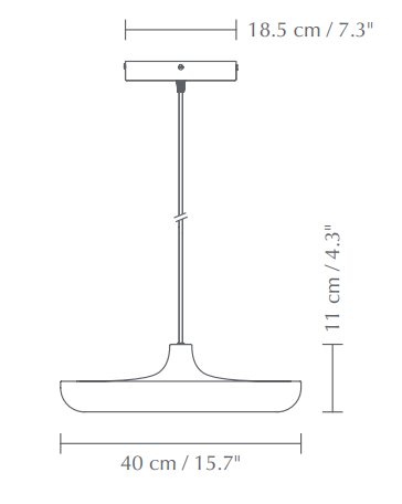 CASSINI 40cm rozmery
