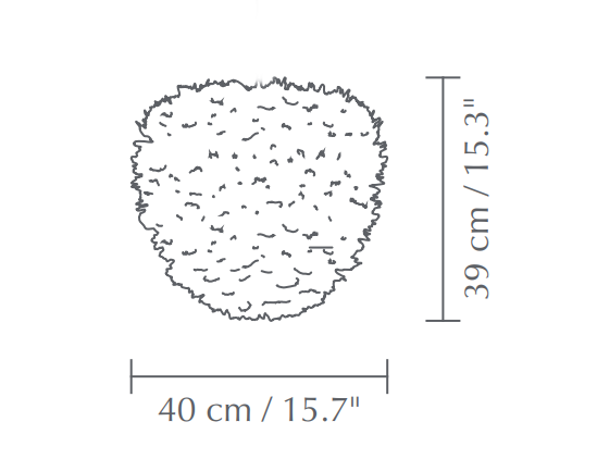 EOS EVIA 40cm rozmery