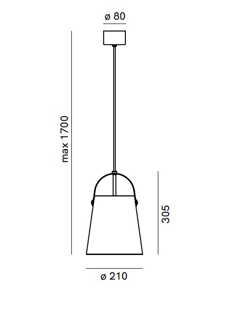 Il fanale Bell DT 287.01 rozmery