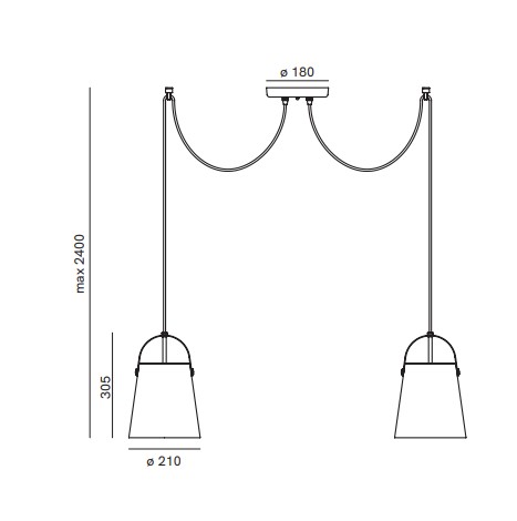 Il fanale Bell DT 287.10 rozmery