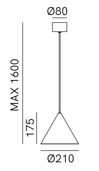 Cone 286 01 rozmery