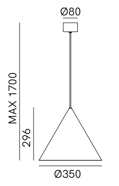 Cone 286 03 rozmery