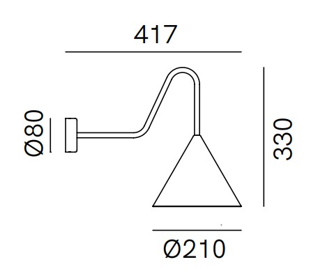 Cone 286 07 rozmery