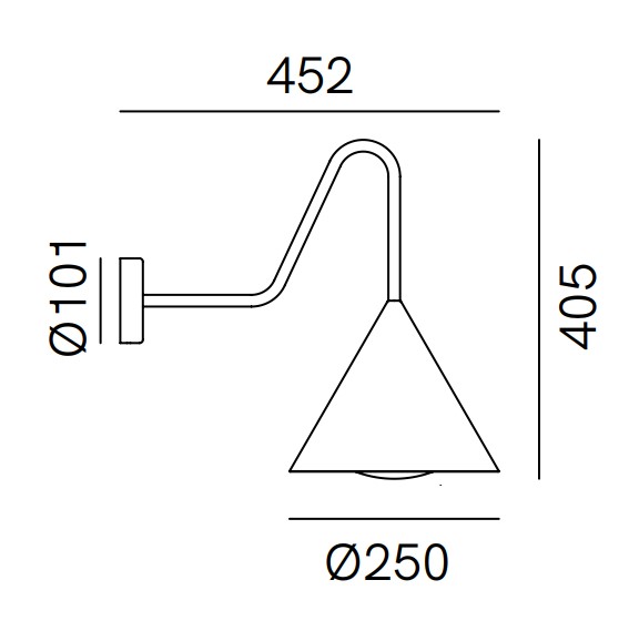 Cone 286 17 rozmery