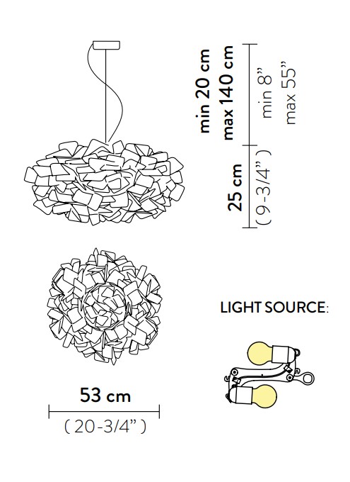 clizia medium rozmery