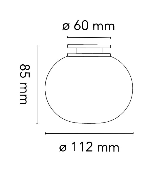 globall ceiling mini rozmery