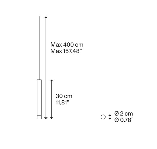 Lodes A Tube Nano Small rozmery