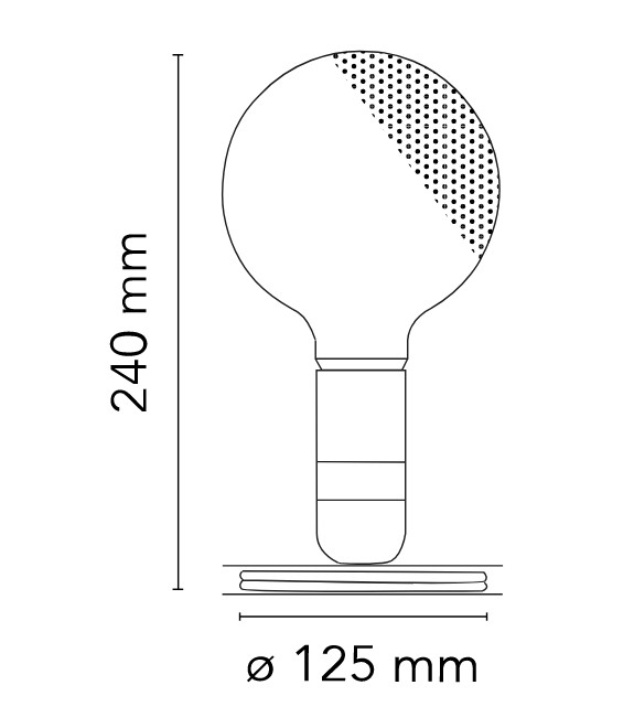 flos lampadina rozmery