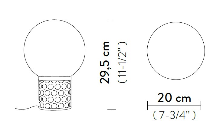 atmosfera table 20 rozmery
