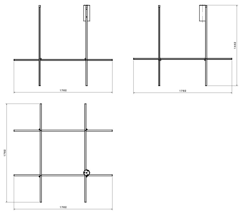 Flos coordinates Ceiling F1868044 rozmery