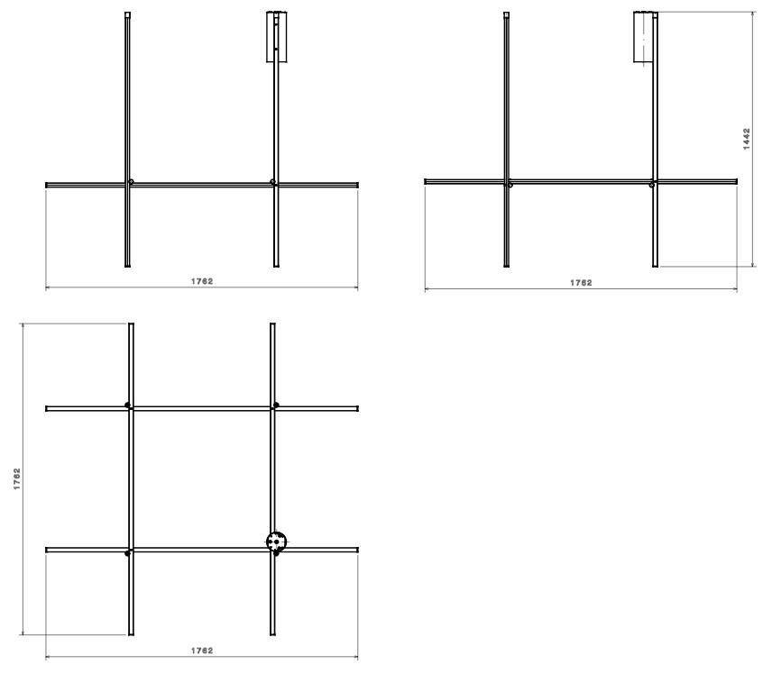 Flos Coordinates Ceiling F1838044 rozmery