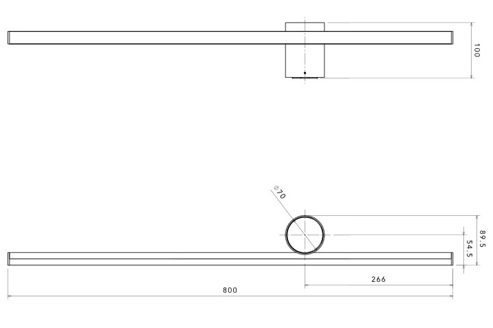 Flos coordinates F1810044 rozmery