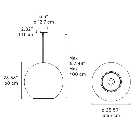 Diesel Reglobe 65 rozmery