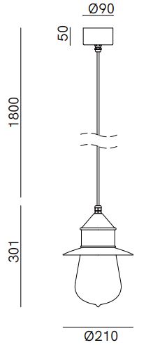 Il Fanale 270.13 rozmery