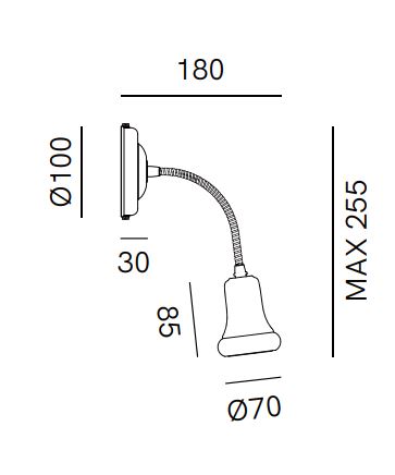 Il Fanale 208.20 rozmery