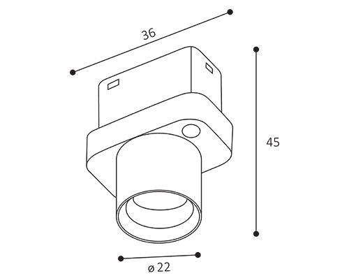 LED2 6480633 rozmery