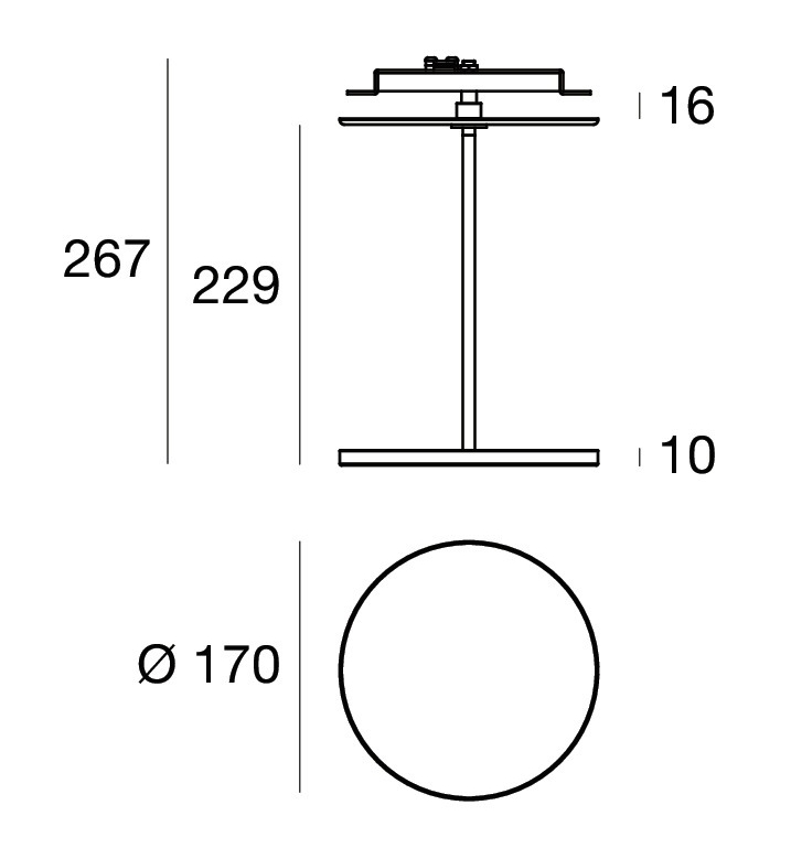 Dimensional CA066DGBMDI rozmery