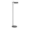 Flos Tab, černá stojací lampa pro čtení, 9W LED 3000K, výška 111cm