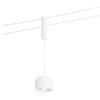 Linea Light Outlook-C, bílé svítidlo pro lankový systém Mono, 11W LED 3000K, prům.13cm
