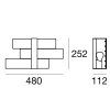 Linea Light 90229_rozmery