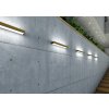 21114 3 lucis izar metal bronzove linearni nastenne svitidlo 8w led 3000k 32cm
