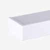 Lucis Izar Metal, bílé lineární nástěnné svítidlo, 16W LED 4000K, 60cm