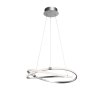 23517 5 mantra 5381 infinity zavesne moderni svitidlo 60w led 3000k stribrna chrom prum 71cm
