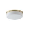 28314 4 osmont elsa 2 kulate stropni svitidlo z triplexoveho skla se senzorem 10W led 3000k prum 30cm ip44