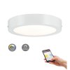 Paulmann ZigBee Cesena LED panel 13W matná bílá, se změnou teploty světla, průměr 22,5cm