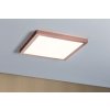 32247 5 paulmann atria stropni led svitidlo 24w led 2700k stmivatelne cervenozlata 30x30cm