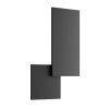 Lodes Puzzle square & rectangle Matte Black Wall