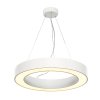 SLV Medo 60 ring, bílé svítidlo pro zavěšení, 36W LED, stmívatené, prům. 60cm
