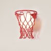 Mantra Basketball, červené nástěnné svítidlo ve tvaru basketbalového koše, 1xE27 průměr 30cm