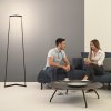 Mantra Minimal, moderní černá stojací lampa, LED 20W 1500lm 3000K, výška 180cm