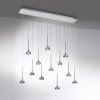 Axolight FAIRY suspension 12 r grey chrome STILL